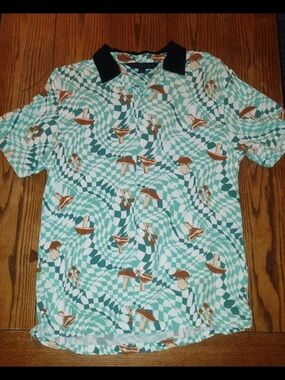 Jay Walker Size L Button Front Shirt